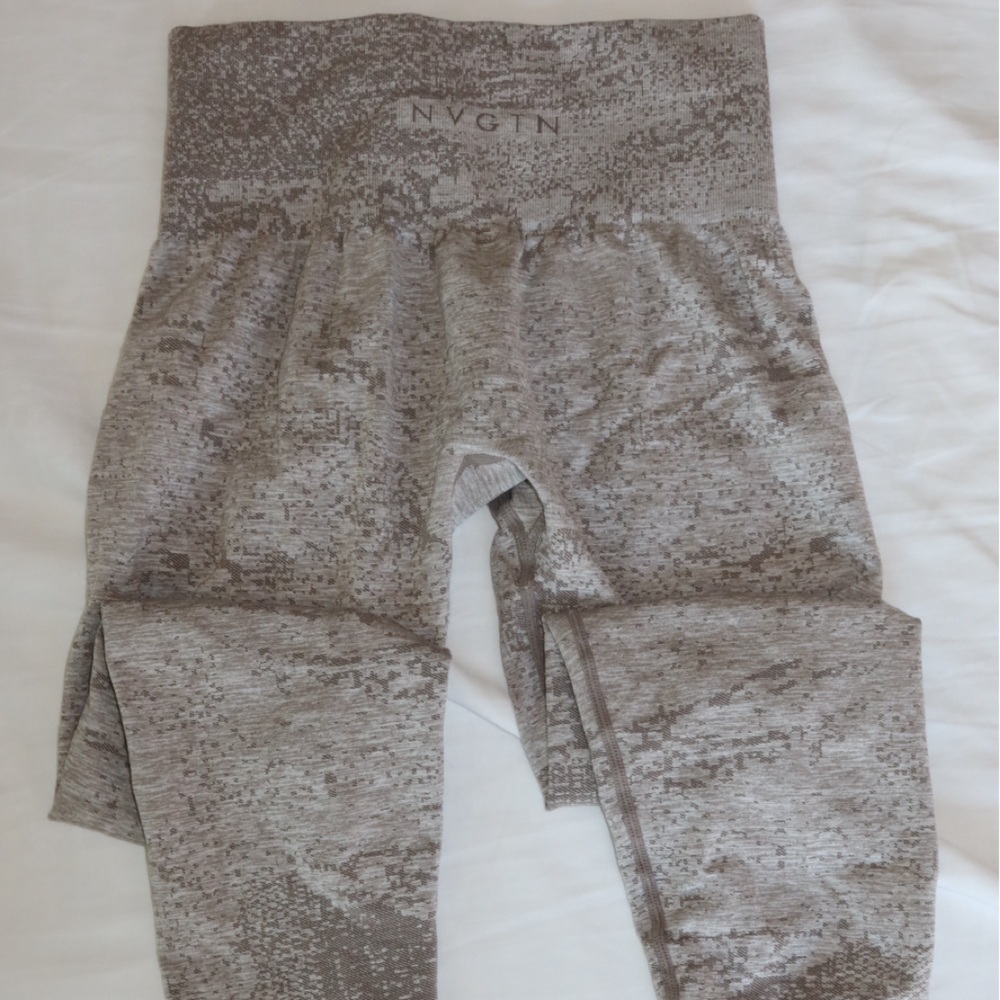 NVGTN pixel grey leggings 
Barely worn size small